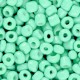 Seed beads 6/0 (4mm) Mint turquoise